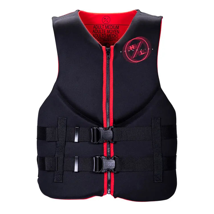 HL Mens Indy HRM Vest Blk/Red - XL