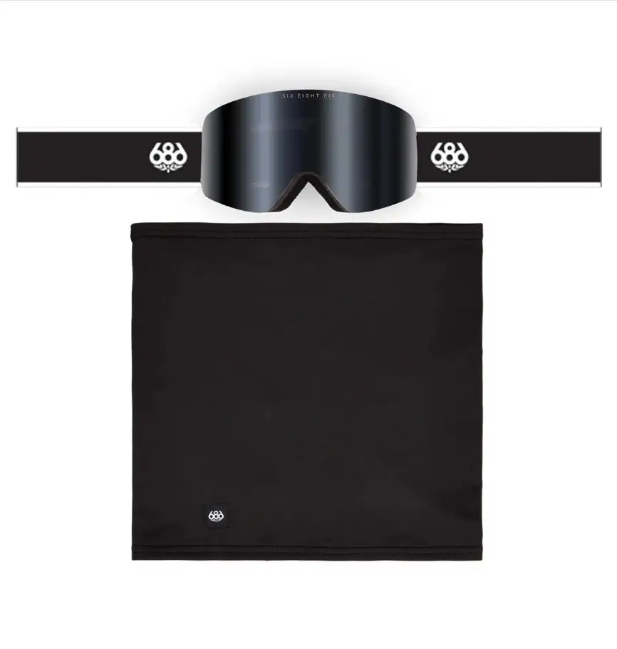 686 Foundation Goggle - Black / Sil