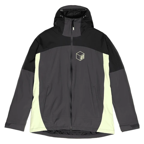 Ansel 2L Shell Jacket-Anthracite-Bl