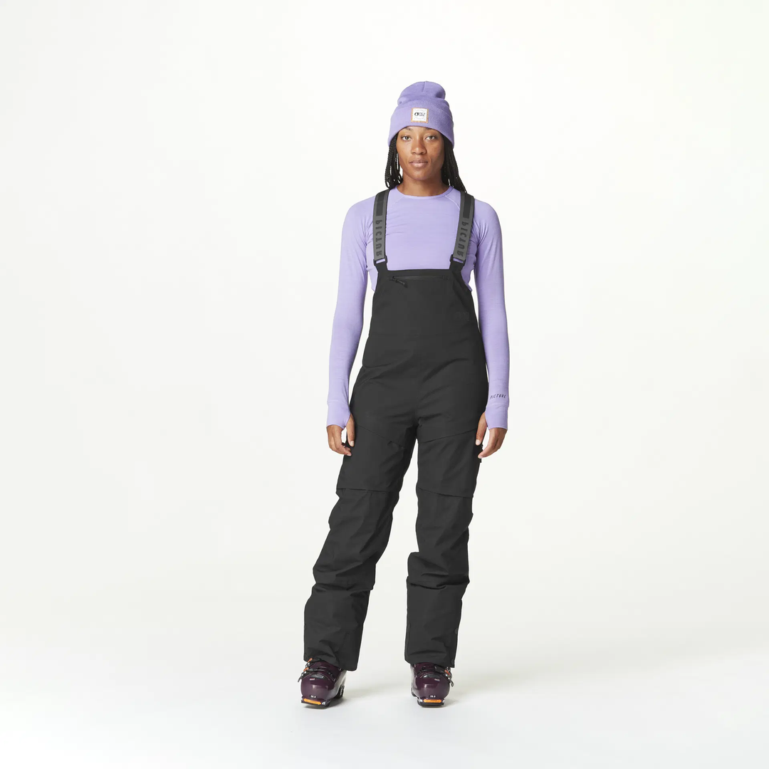 ELWY BIB PANTS S BLK