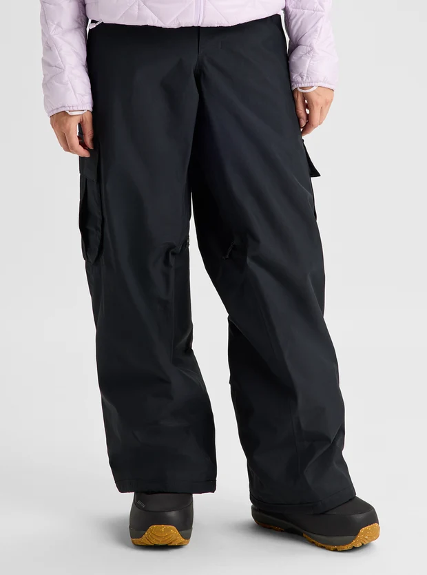 Burton W Reserve Baggy Pant S Black