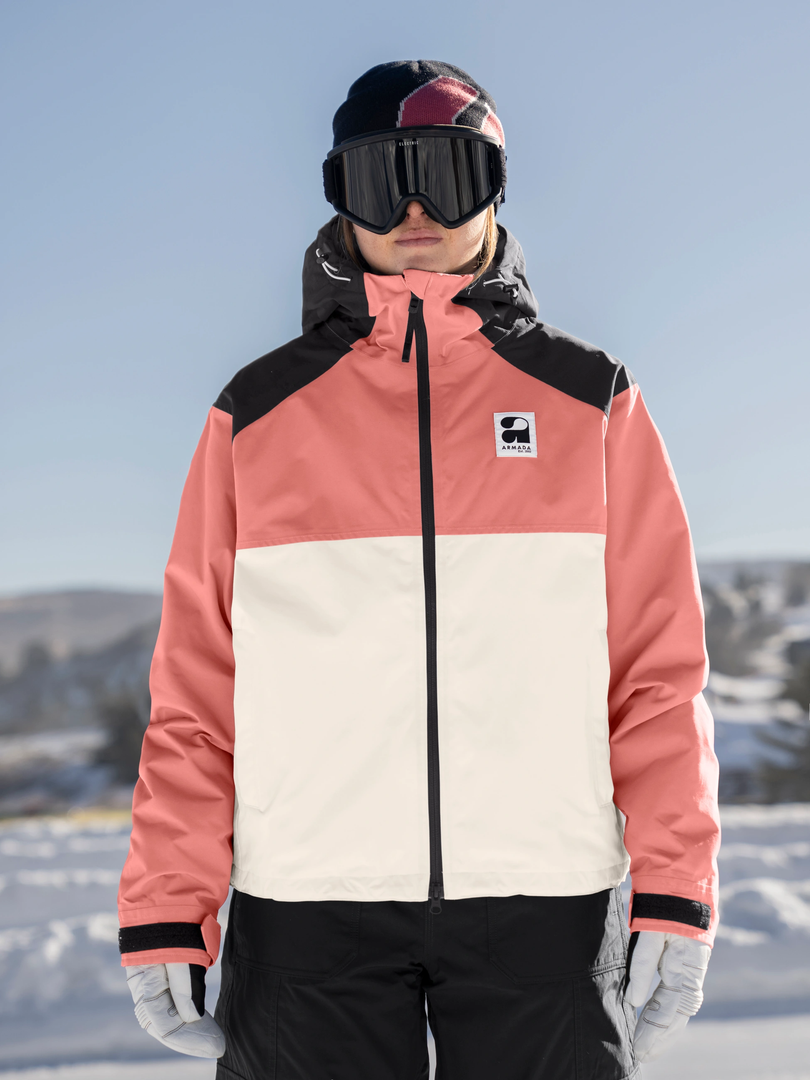 NYLIE 2L JKT MED FADED ROSE CREAM