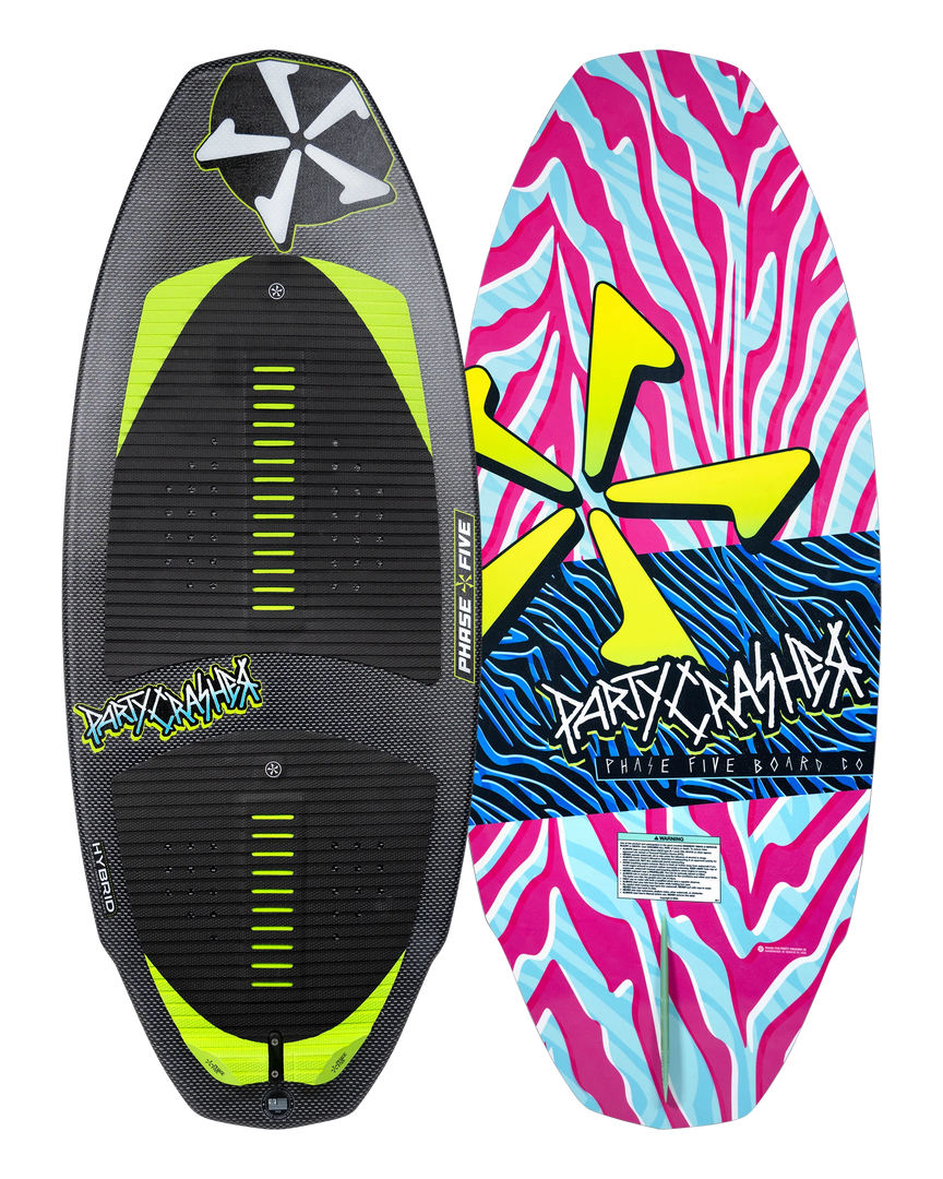 Phase Five Party Crasher 52" Skim Wakesurf Board