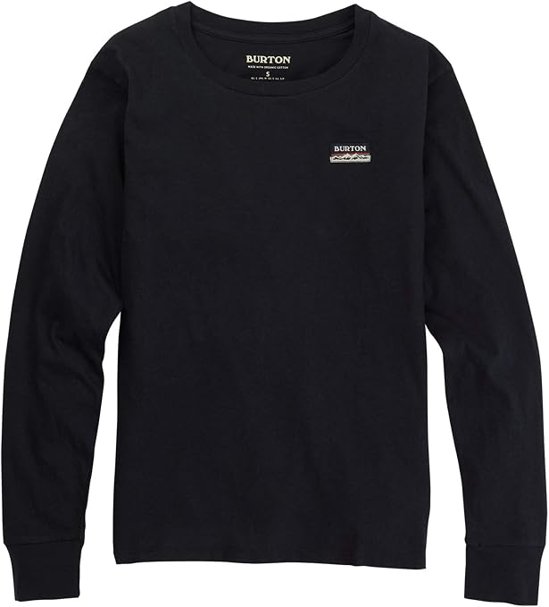 W Classic LS Tee True Black - Small