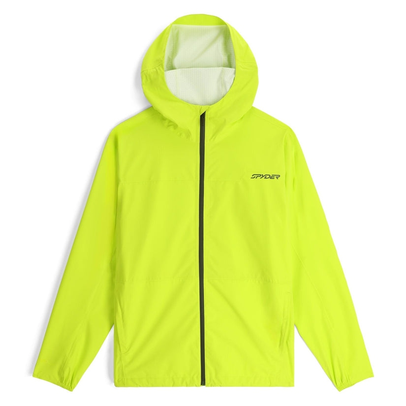 M CLUTCH SHELL JKT LRG LIME