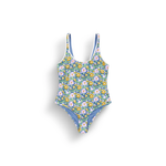 Load image into Gallery viewer, W NANOE PRINTED SWIMSUIT XL MYOSOTI
