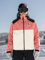 NYLIE 2L JKT LRG FADED ROSE CREAM