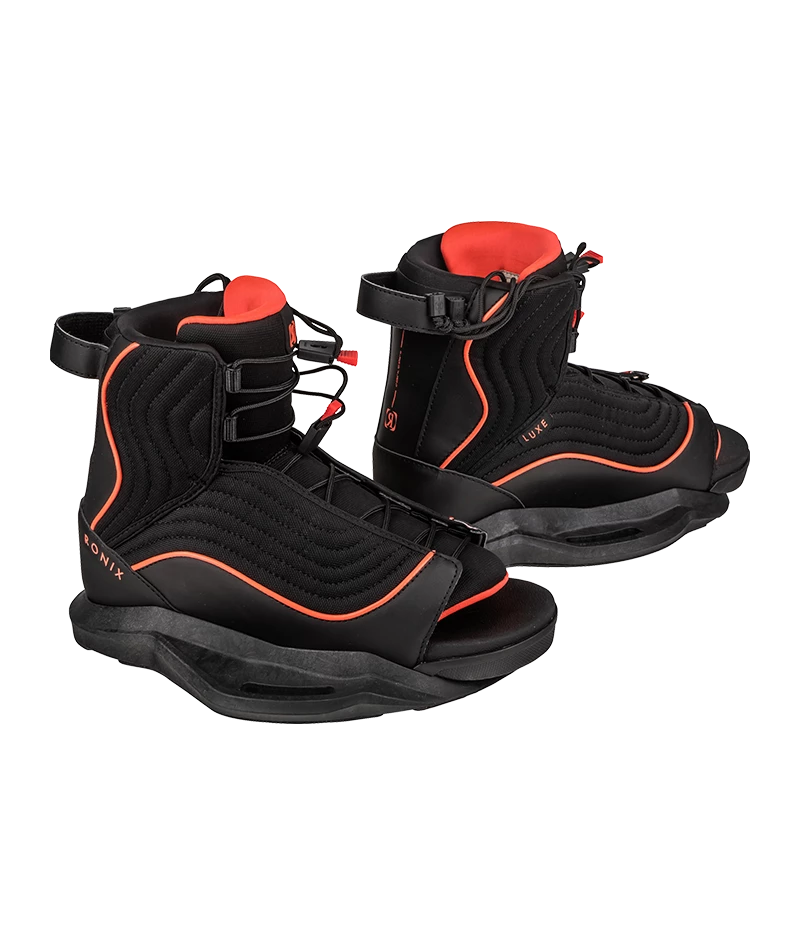 Ronix Luxe - Stage 1 - Black / Coral - 6-8.5 Boot