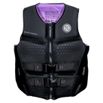 Load image into Gallery viewer, HL Wmns Ambition HRM NEO Vest Purple/Black XS
