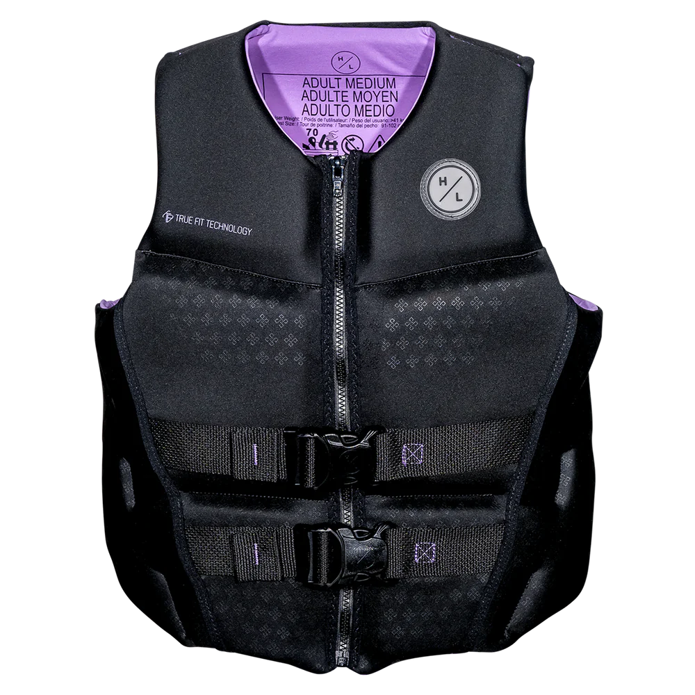 HL Wmns Ambition HRM NEO Vest Purple/Black XS