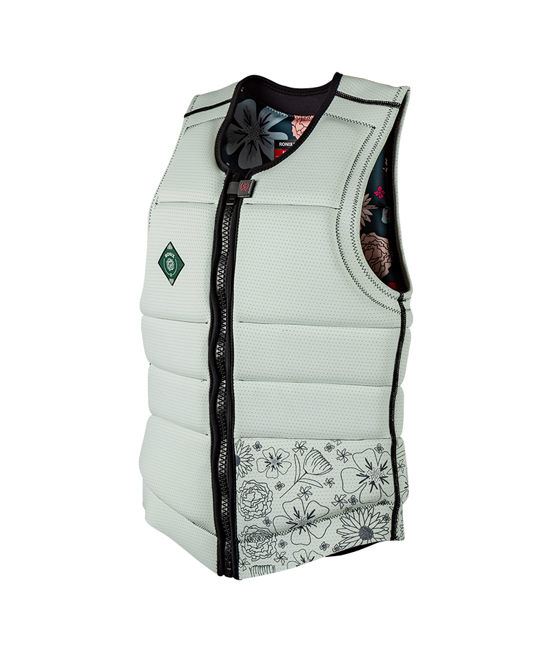 W Rise Impact Vest XS Mint / Floral