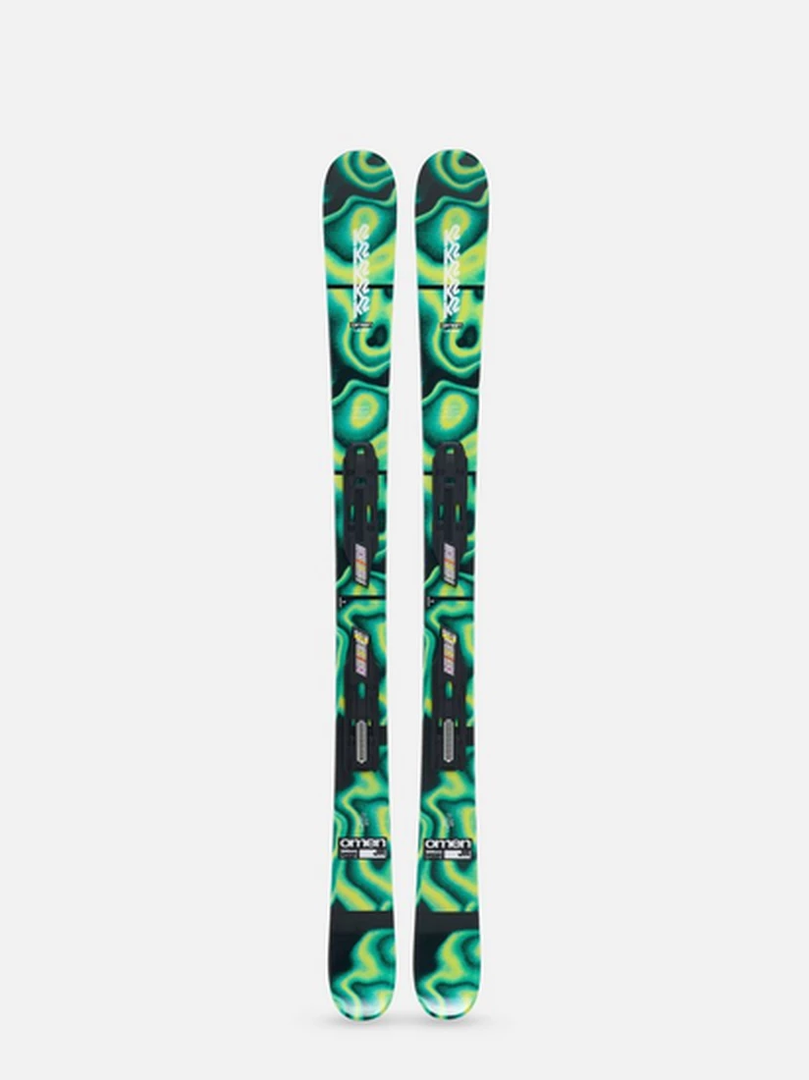 K2 OMEN JR 139 W/ 7.0 FDT Ski