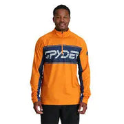 PARAMOUNT 1/2 ZIP SAFFRON