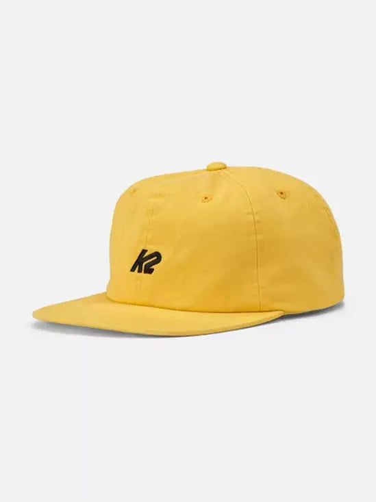 SKI STONEWASH SNAPBACK HAT MUSTARD