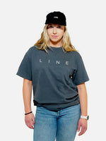 Load image into Gallery viewer, LINE CORPO TEE GREY S