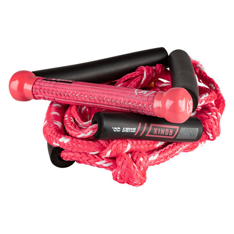 Ronix Women's Bungee Surf - 10 in. Handle - w/25 ft. 4-Sect. PE Rope - Pink