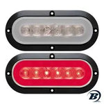 Load image into Gallery viewer, LED, Glo Light Clr/Red Tail Light
