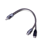 Twisted Pair Y-Adapter 1 Male To 2