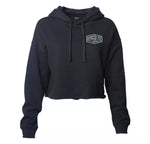 Load image into Gallery viewer, Chop Shop Crop Sweatshirt - Black L