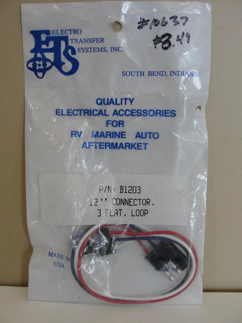 CONNECTOR, 3-WAY FLAT PAK