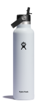 24 OZ STANDARD FLEX STRAW CAP WHITE