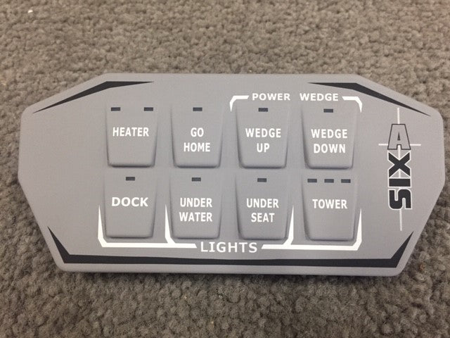 Keypad, 2x4 Axis, Outboard, Power