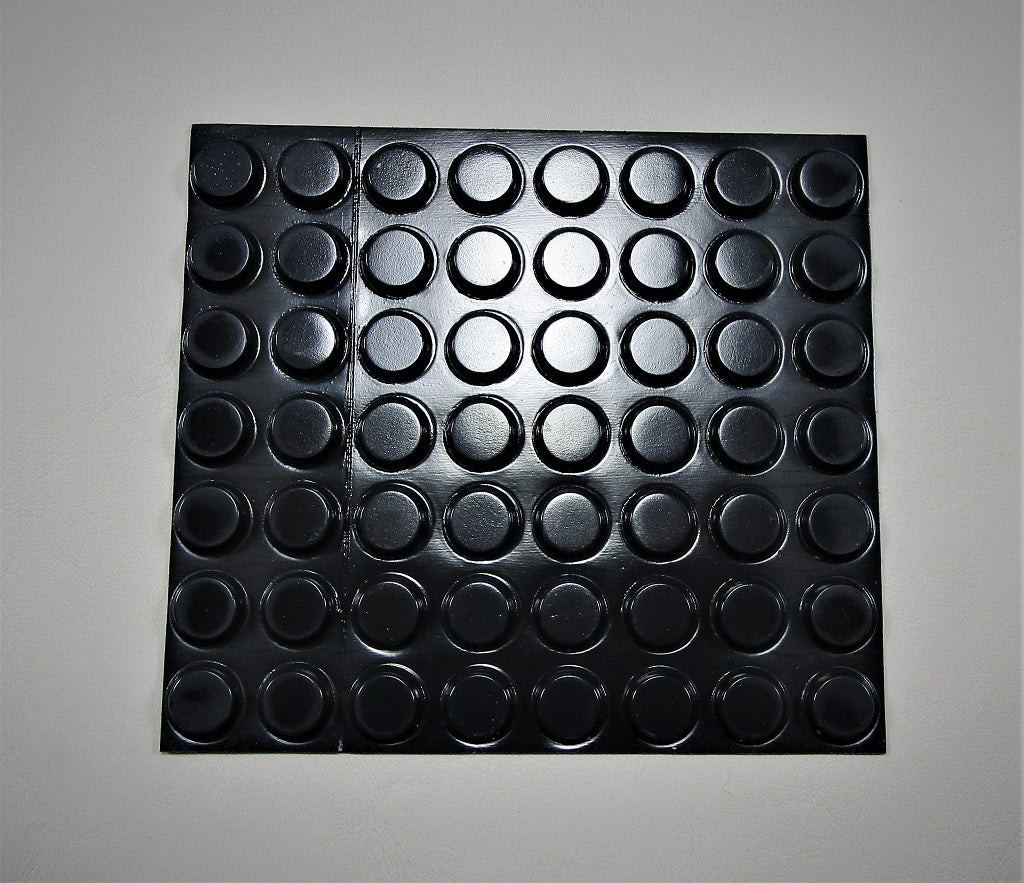 Bumper, black rubber dot, fg swim s