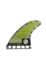 Load image into Gallery viewer, 4.75 Carbon Surf Fin Set w/key
