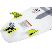 Hyperlite 4.75 Carbon Surf Fin Set w/Key