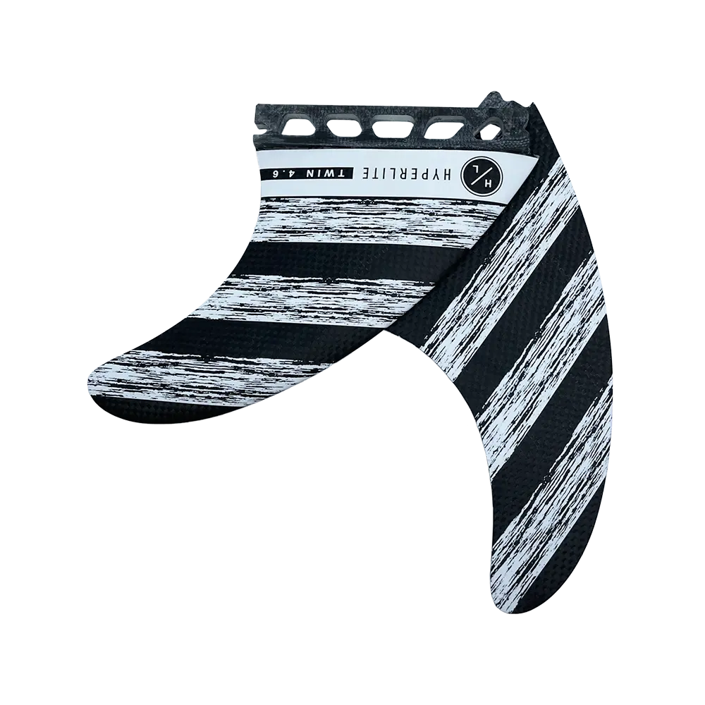 4.6 Carbon Twin Fin Set