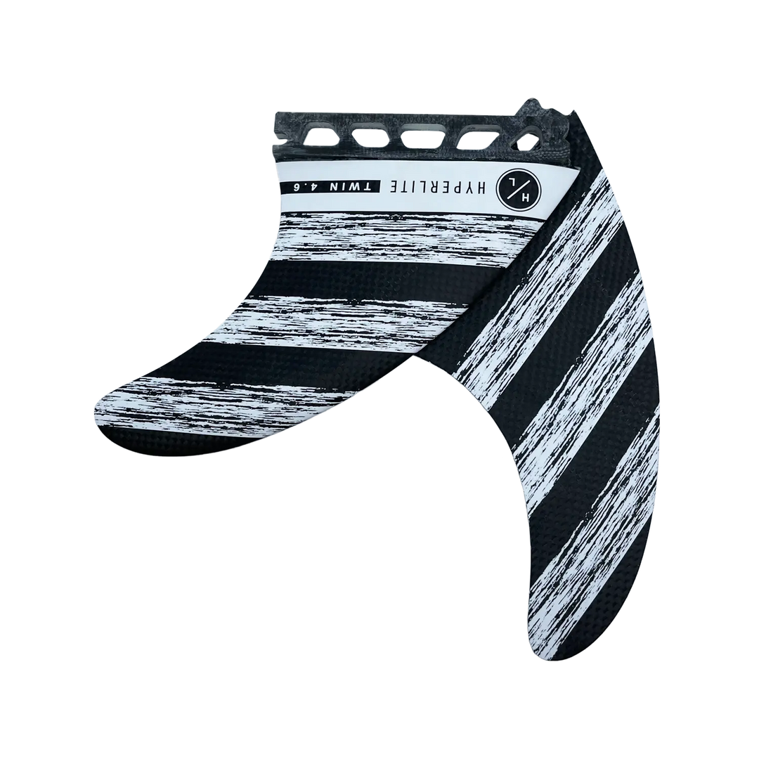 Hyperlite 4.6 Carbon Twin Fin Set w/Key