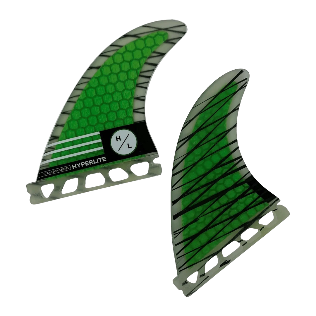 Hyperlite 4.5 Riot Carbon Surf Fin Set